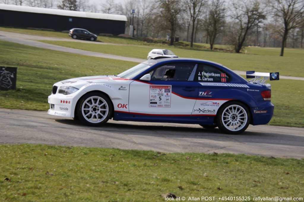 Team Hyllinge Racing til DM i rallysprint.
(Foto: Allan POST)